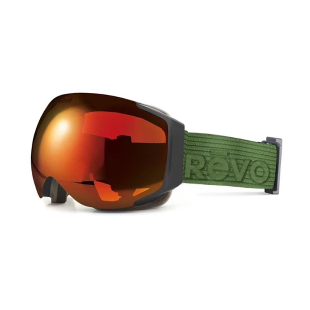 Revo X Ski Snowboard Goggles Bode Miller #8 Blk Orange Grn 7035 01 POG NEW! $299